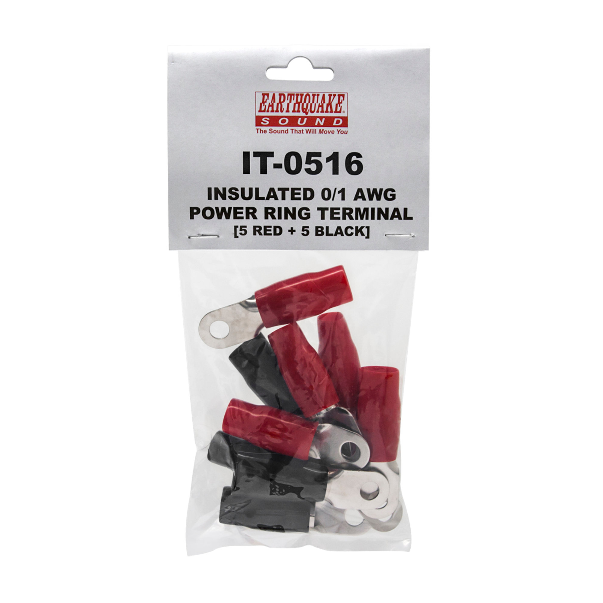 Earthquake Sound IT-0516 Insulated Ring Terminal