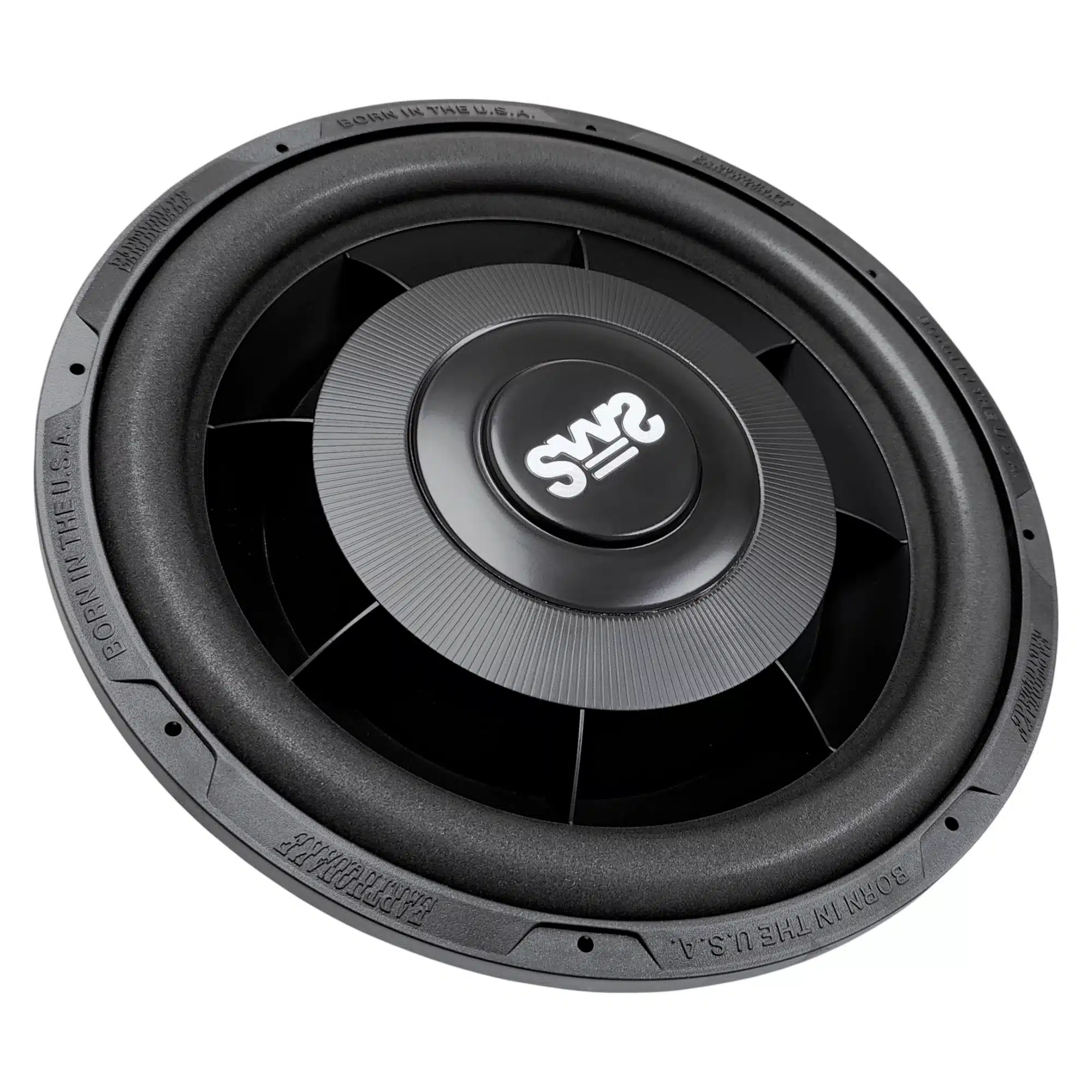 Closeup view of the Earthquake SWS-12X Shallow Mounting Subwoofer